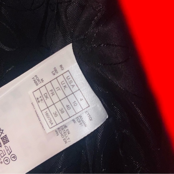 ❤️ Brooks Brothers Red Wool Trench Coat – Size Small – 100% Wool - Picture 2 of 7